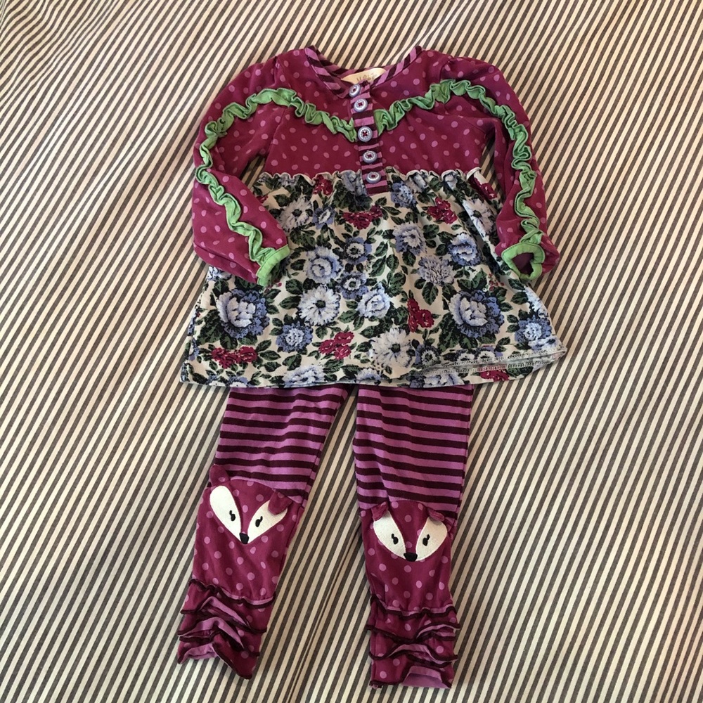 Matilda Jane tunic and leggings set